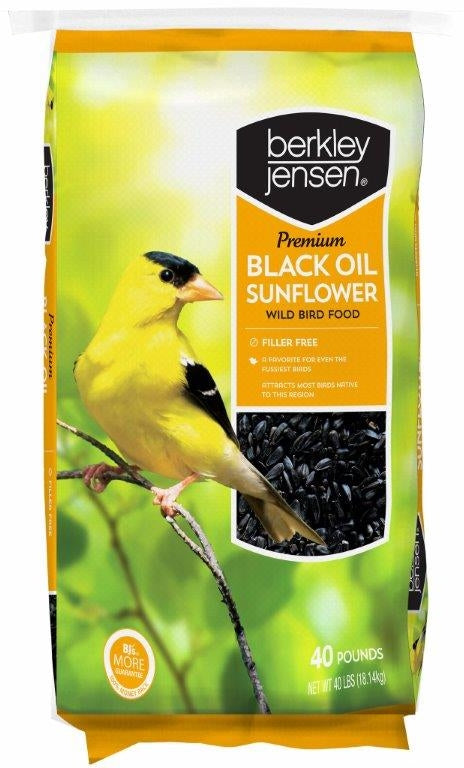 Berkley Jensen Sunflower Seeds, 40 lbs