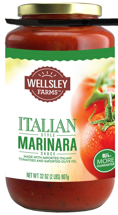 Wellsley Farms Italian Marinara Sauce, 32 oz