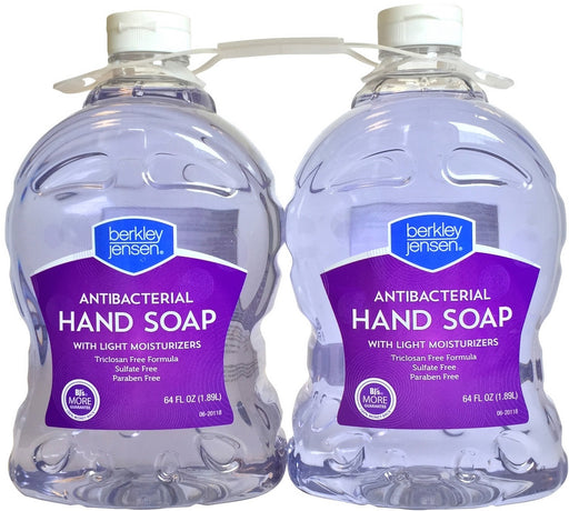 Berkley Jensen Antibacterial Hand Soap, 2 x 64 oz