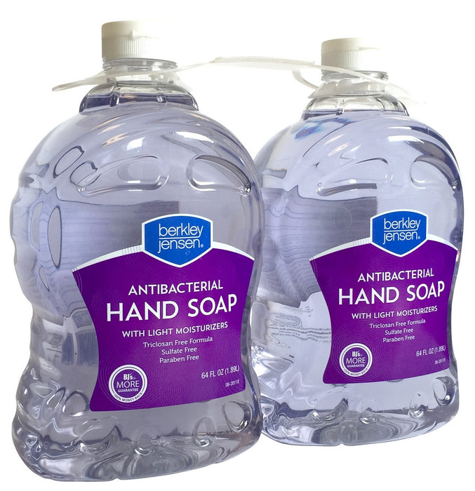 Berkley Jensen Antibacterial Hand Soap, 2 x 64 oz