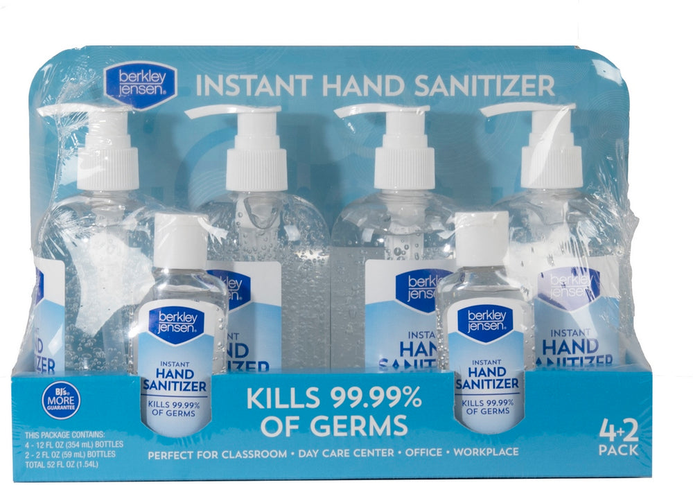 Berkley Jensen Instant Hand Sanitizer Value Pack, 52 oz