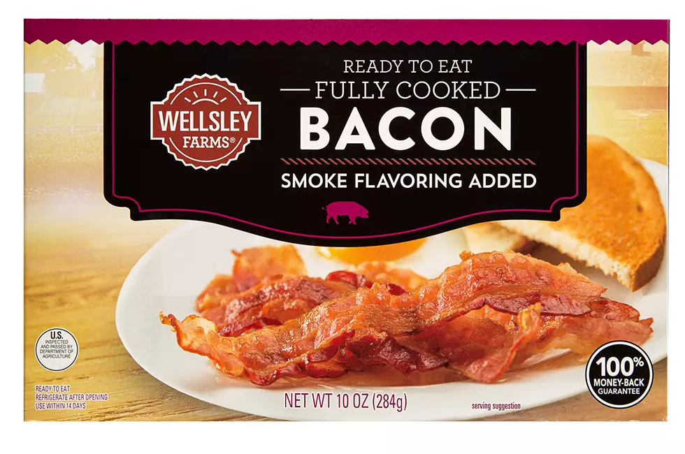 Wellsley Farms Ready-To-Eat Fully Cooked Bacon, 10 oz