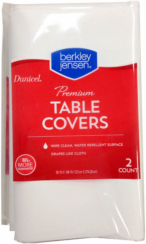 Berkley Jensen Premium Table Covers, 2 ct