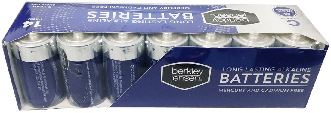 Berkley Jensen C Alkaline Battery, Value Pack, 14 pc