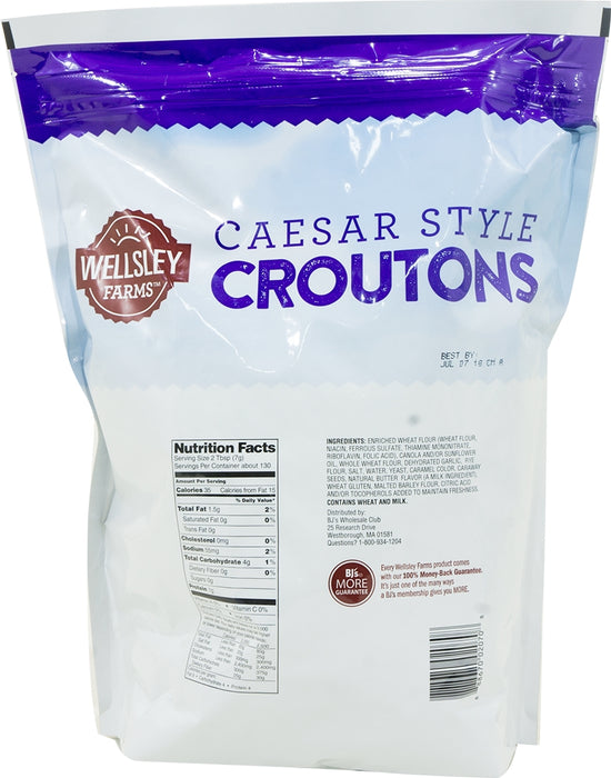 Wellsley Farms Caesar-Style Croutons, 2 lbs
