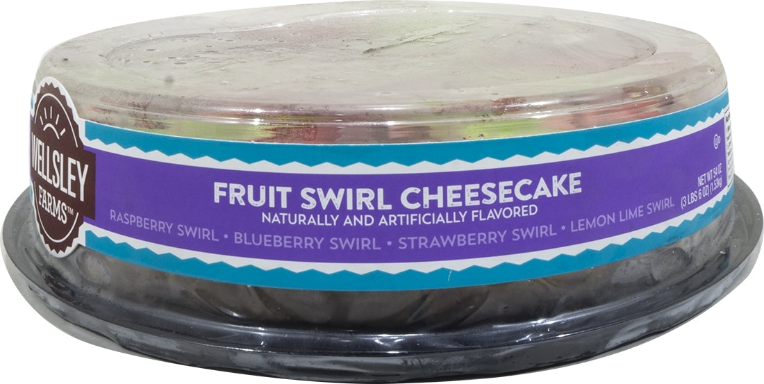 Wellsley Farms Fruit Swirl Cheesecake, 3 lbs