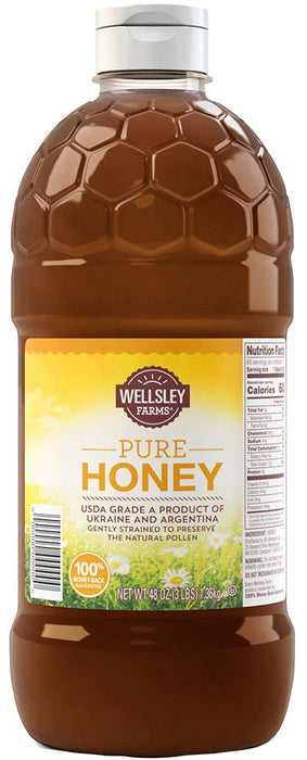 Wellsley Farms Pure Honey, 48 oz