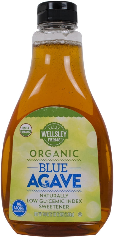 Wellsley Farms Organic Blue Agave Sweetener, 44 oz