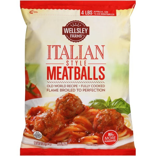 Wellsley Farms Italian Style Meatballs, 4 lbs