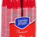 Berkley Jensen 18 oz Plastic Cups, Red, 240 ct