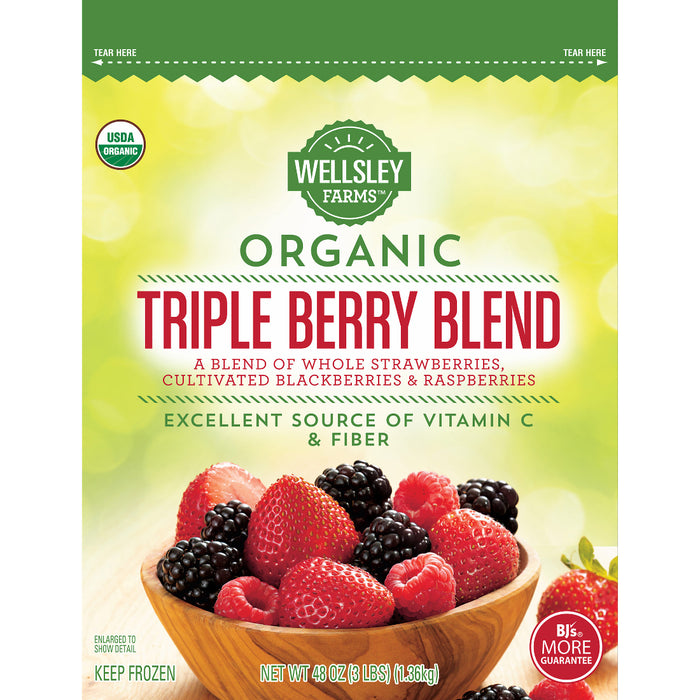 Wellsley Farms Triple Berry Blend, 48 oz