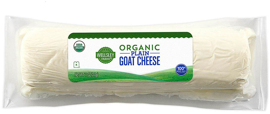 Wellsley Farms Organic Plain Goat Cheese, 11 oz