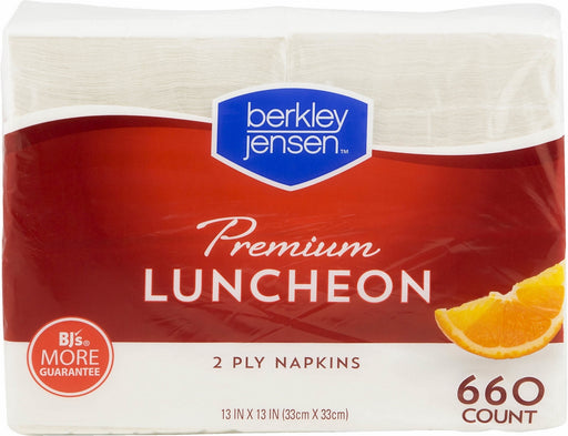 Berkley Jensen Premium Luncheon 2-Ply Napkins, 660 ct