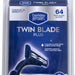 Berkley Jensen Men's Twin-Blade Disposable Razor Value Pack, 60 ct