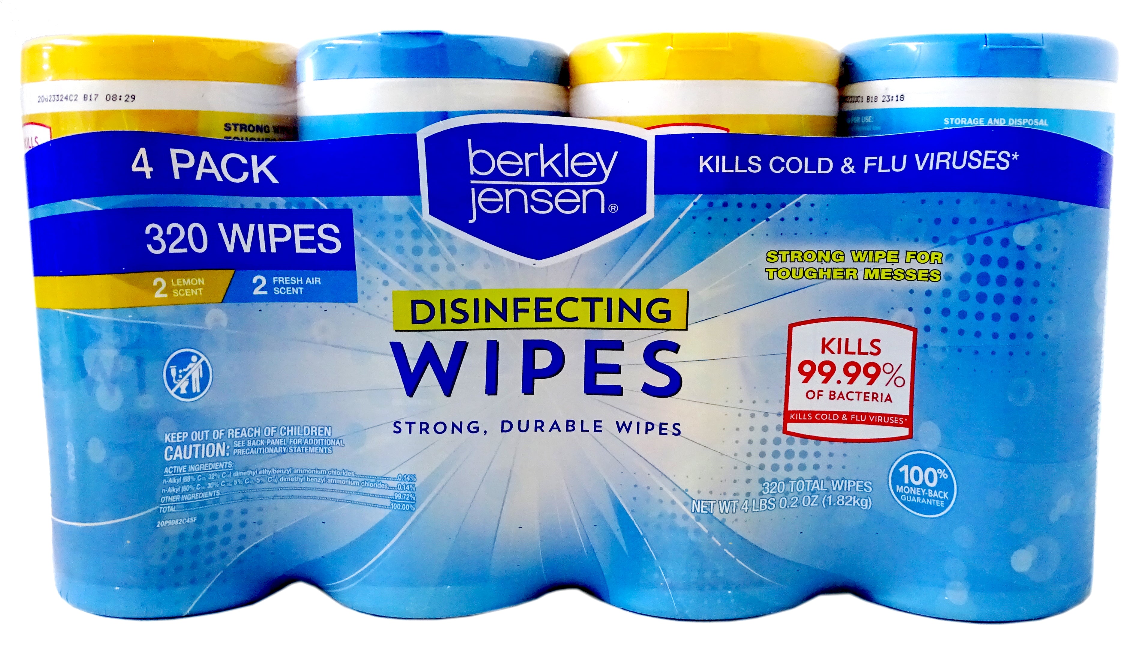 Berkley Jensen Disinfecting Wipes (NOTE Limited 1 per client daily