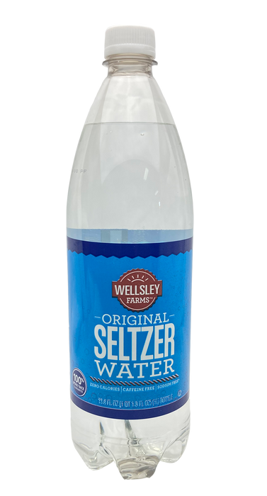 Wellsley Farms Original Seltzer Water, 1 L
