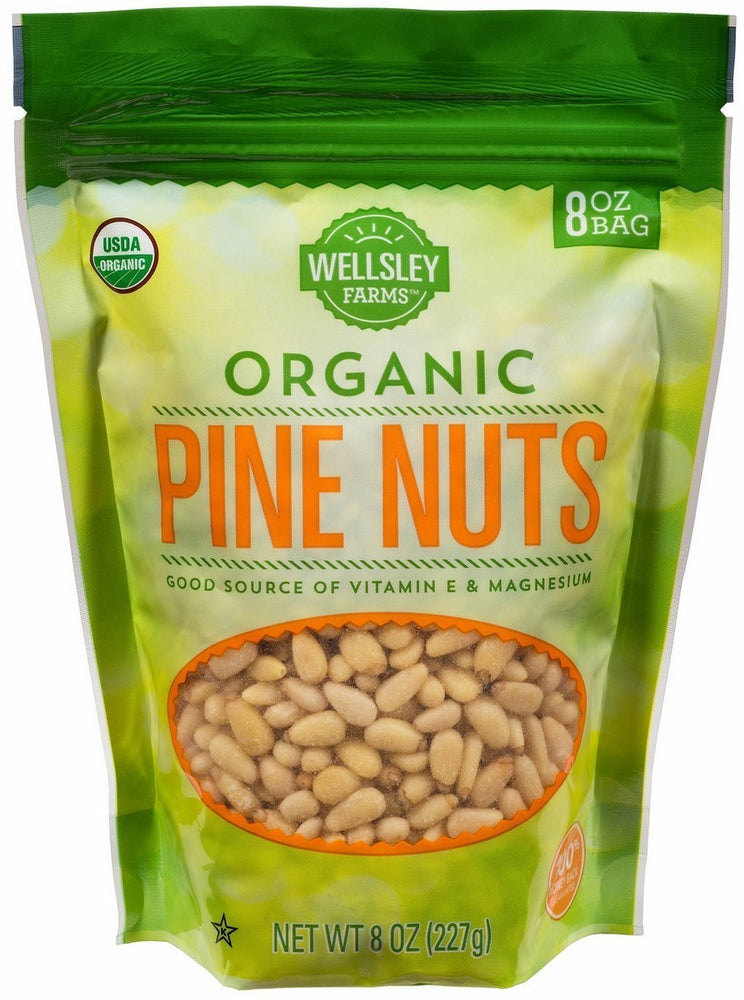 Wellsley Farms Organic Pine Nuts, 227 gr