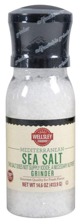 Wellsley Farms Sea Salt Grinder , 14.6 oz