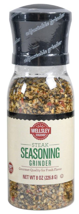 Wellsley Farms Steak Seasoning Grinder , 8 oz