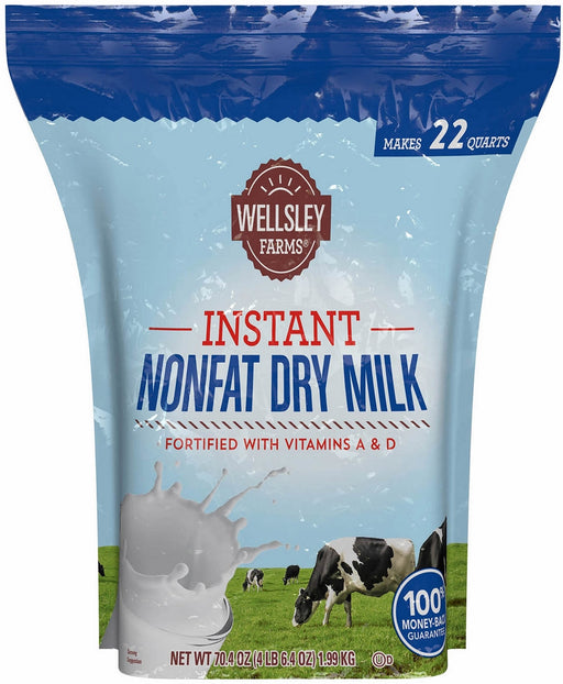 Wellsley Farms Instant Nonfat Dry Milk, 70.4 oz