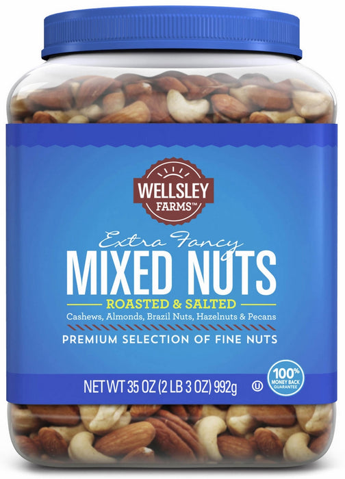 Wellsley Farms Fancy Mixed Nuts, 32 oz