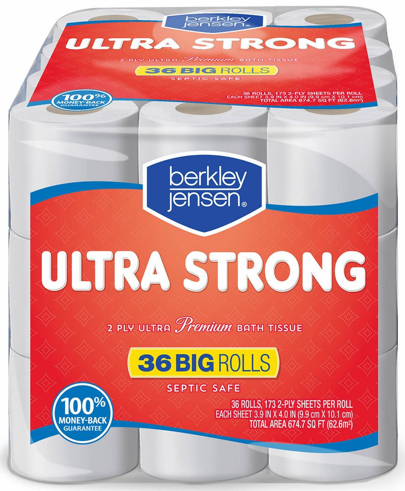Berkley Jensen Ultra Strong 2-Ply Prermium Bath Tissue, 36 ct
