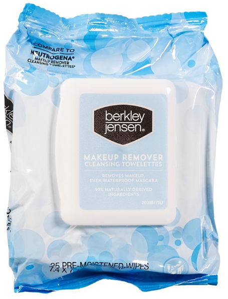 Berkley Jensen Makeup Remover Cleansing Towelettes, 125 ct