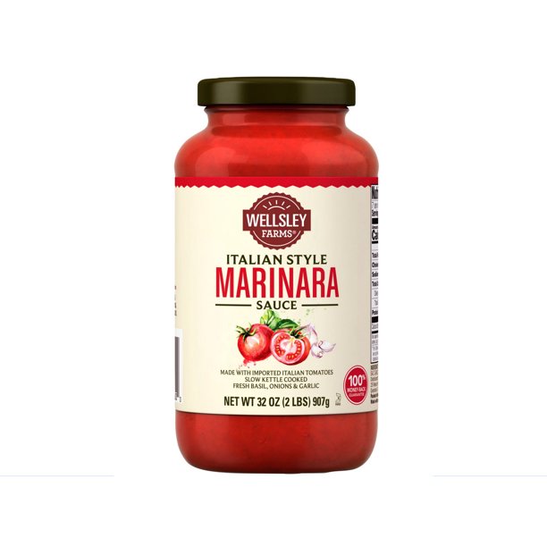 Wellsley Farms Italian Style Marinara Sauce, 32 oz