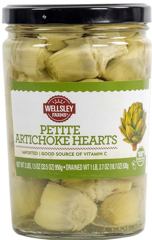 Wellsley Farms Petite Artichoke Hearts, 33.5 oz