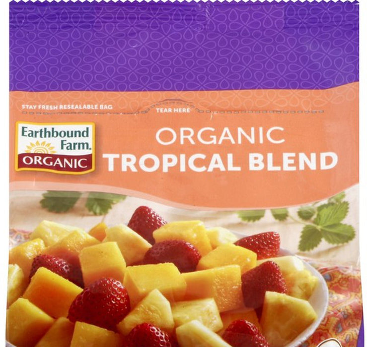 Earthbound Farm Frozen Fruits Organic Tropical Blend , 3 lbs