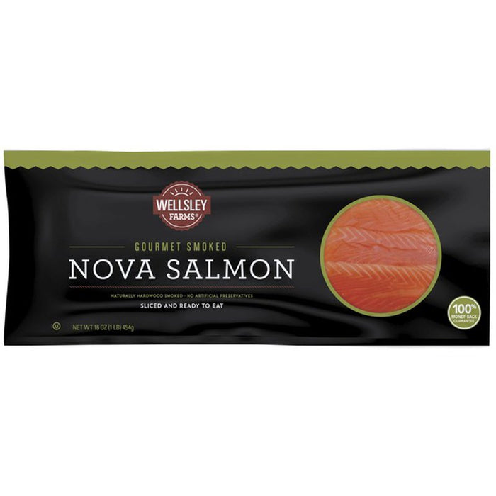 Wellsley Farms Gourmet Smoked Salmon, 454 gr