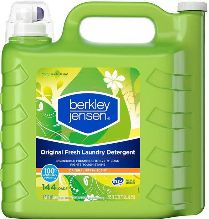 Berkley Jensen Original Fresh Liquid Laundry Detergent , 225 oz