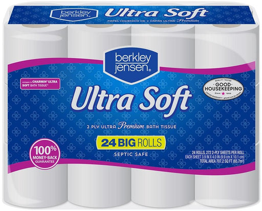 Berkley Jensen Ultra Soft Bath Tissue, 24 ct