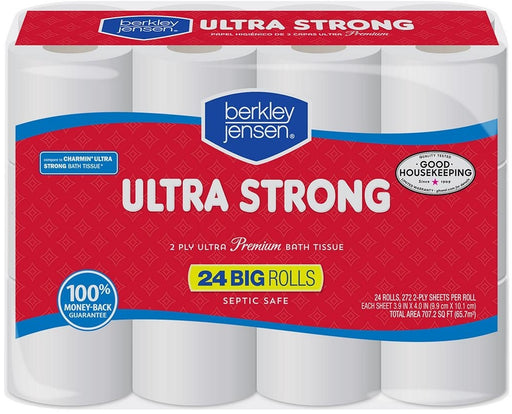 Berkley Jensen Ultra Strong Bath Tissue, 24 ct