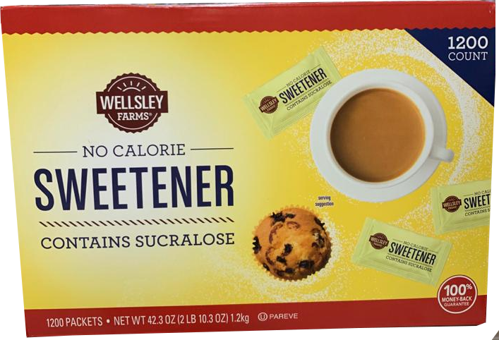 Wellsley Farms No Calorie Sweetener, 1200 ct