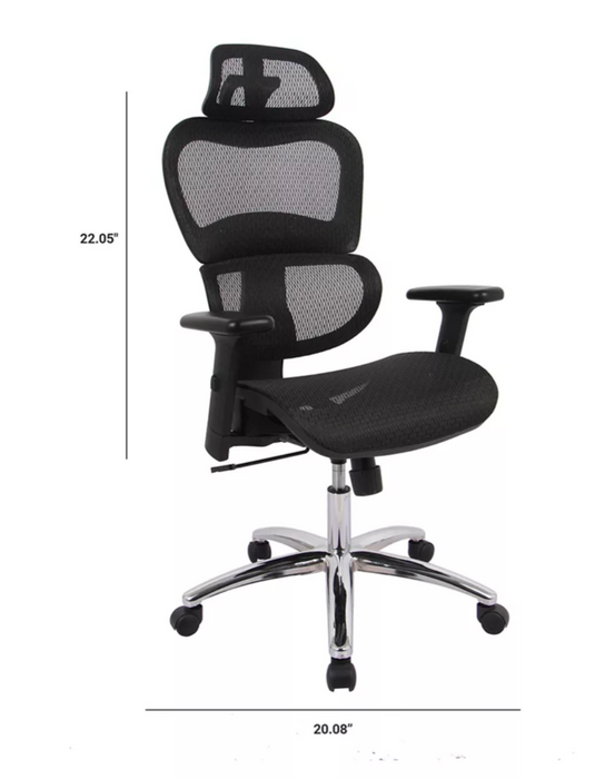 Berkley Jensen Mesh Black Office Chair , 1 pc