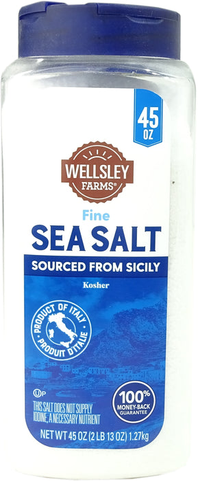 Wellsley Farms Kosher Sea Salt, 425 gr