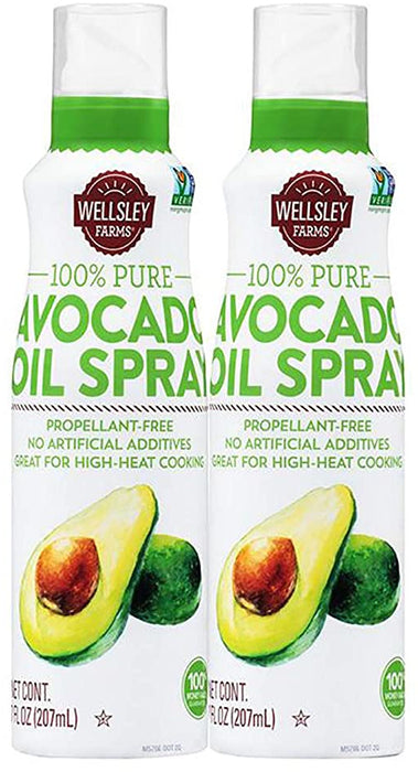 Wellsley Farms 100% Pure Avocado Oil Spray, 2-pack, 2 x 7 oz