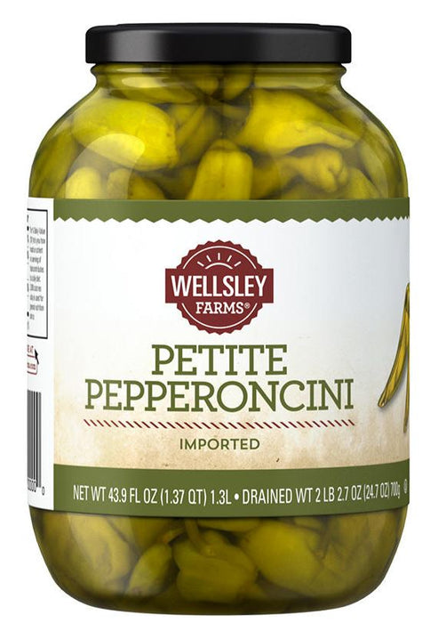 Wellsley Farms Petite Pepperoncini , 44 oz