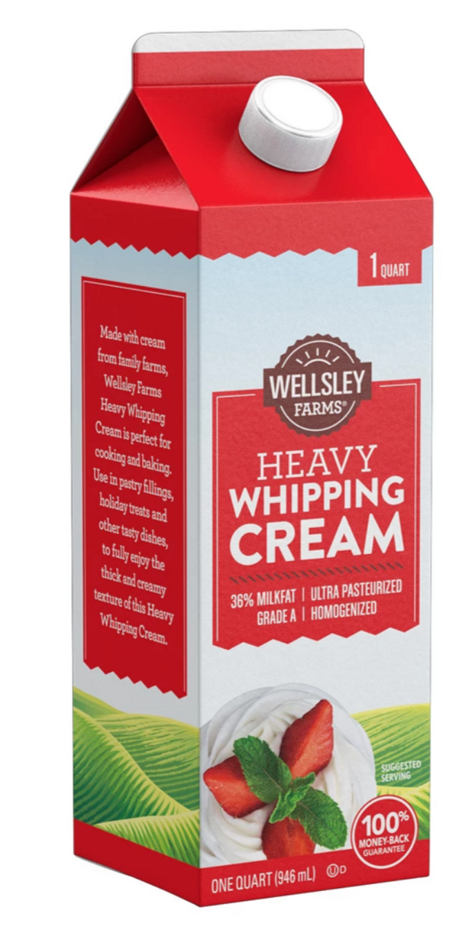 Wellsley Farms Heavy Whipping Cream , 32 oz —