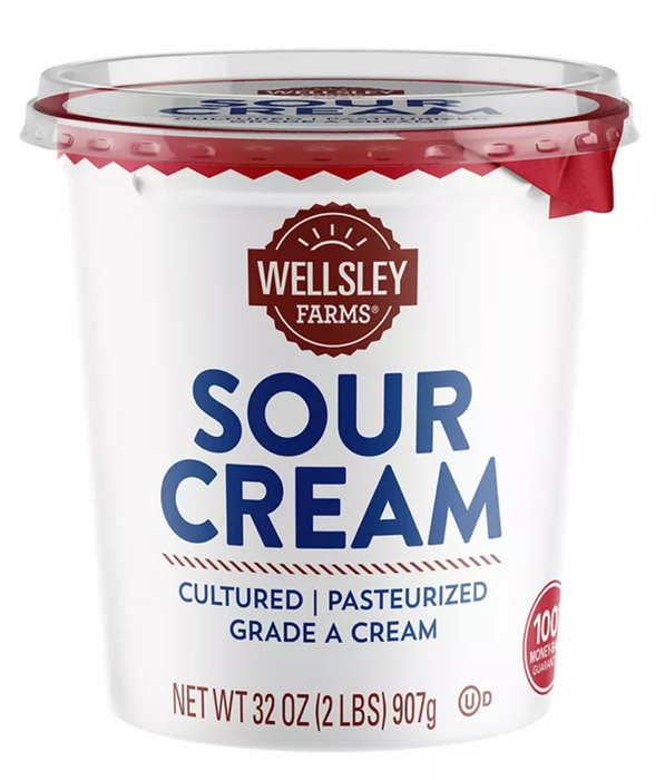 Wellsley Farms Sour Cream , 32 oz