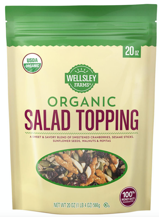 Wellsley Farms Organic Salad Topping , 20 oz