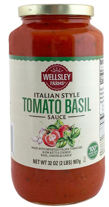 Wellsley Farms Tomato Basil Sauce , 32 oz