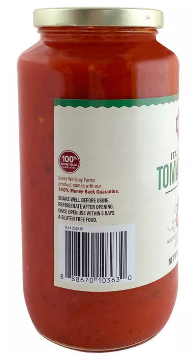 Wellsley Farms Tomato Basil Sauce , 32 oz