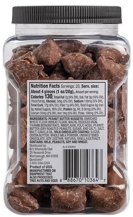 Wellsley Farms Milk Chocolate Covered Peanut Butter Pretzels , 20 oz