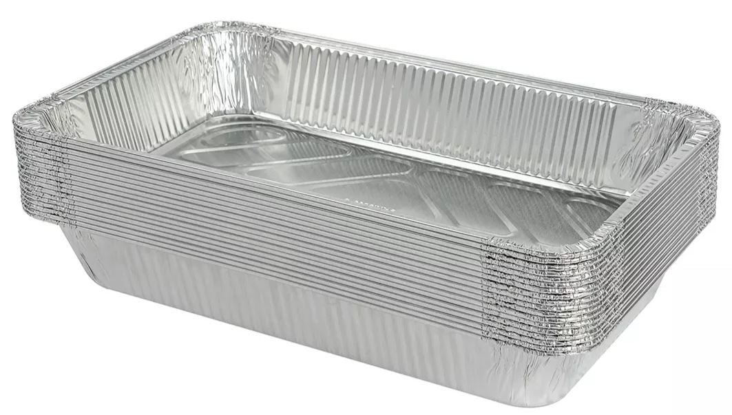 Berkley Jensen Full-Size Steam Table Aluminum Pans, 18 ct