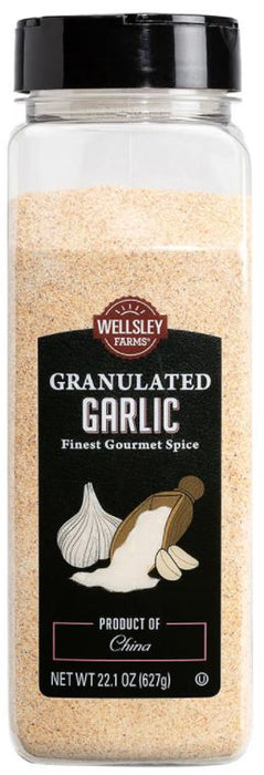 Wellsley Farms Granulated Garlic , 22.1 oz