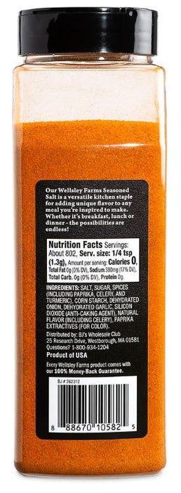 Wellsley Farms Seasoned Salt , 40 oz