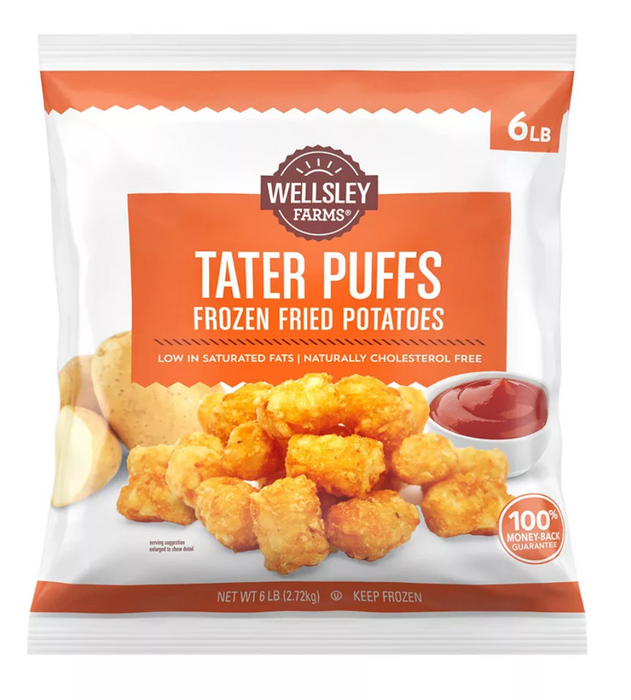 Wellsley Farms Tater Puffs , 6 lbs