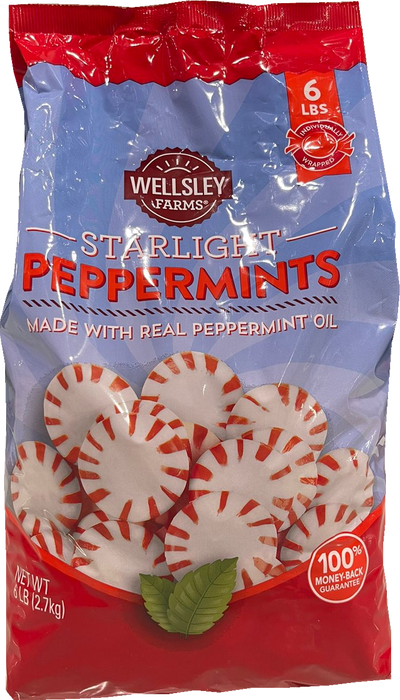 Wellsley Farms Starlight Peppermints , 6 lbs